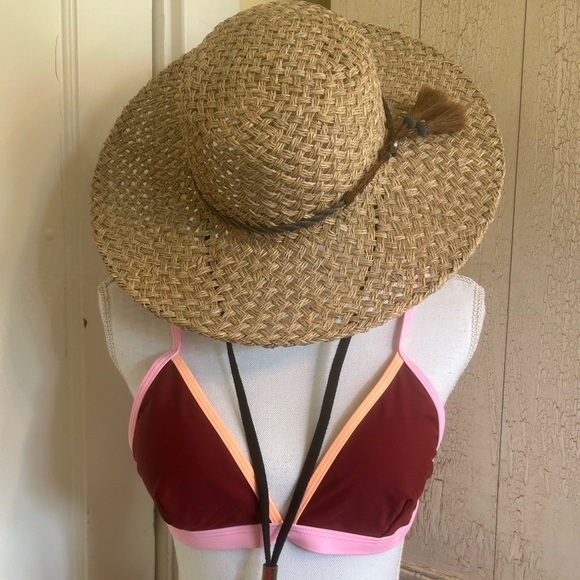 GIGI PIP Straw Hat in Natural Tan - Picture 7 of 9